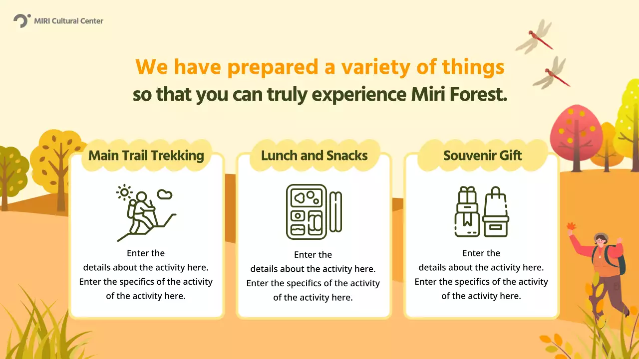 Presentasi Panduan Pendakian Orange Rustic