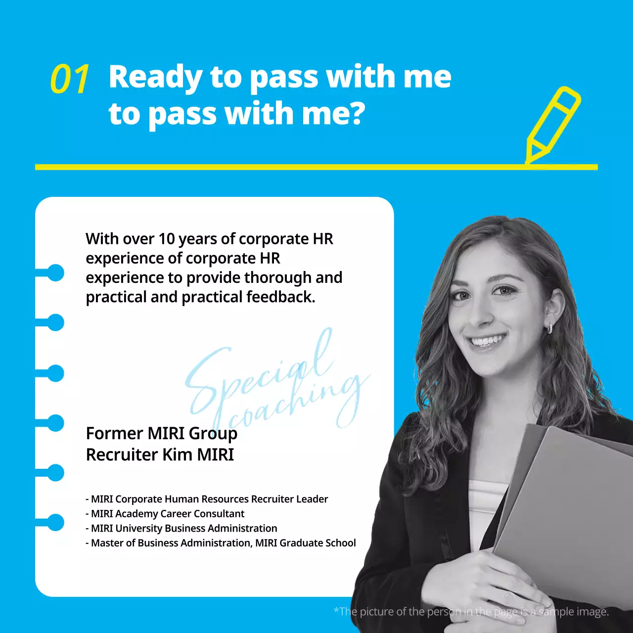 Carrossel de promoção de currículo moderno azul no Instagram