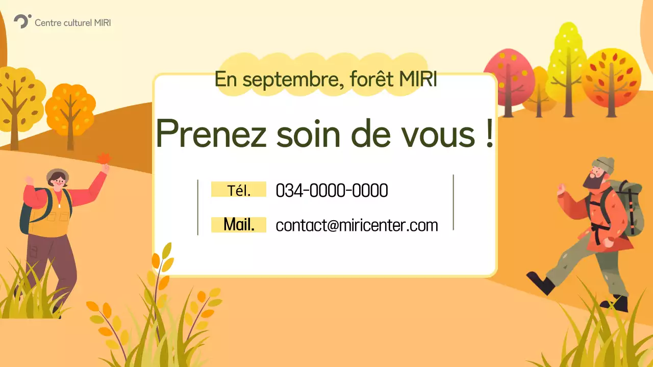 Guide des événements d'automne d'Orange Nature