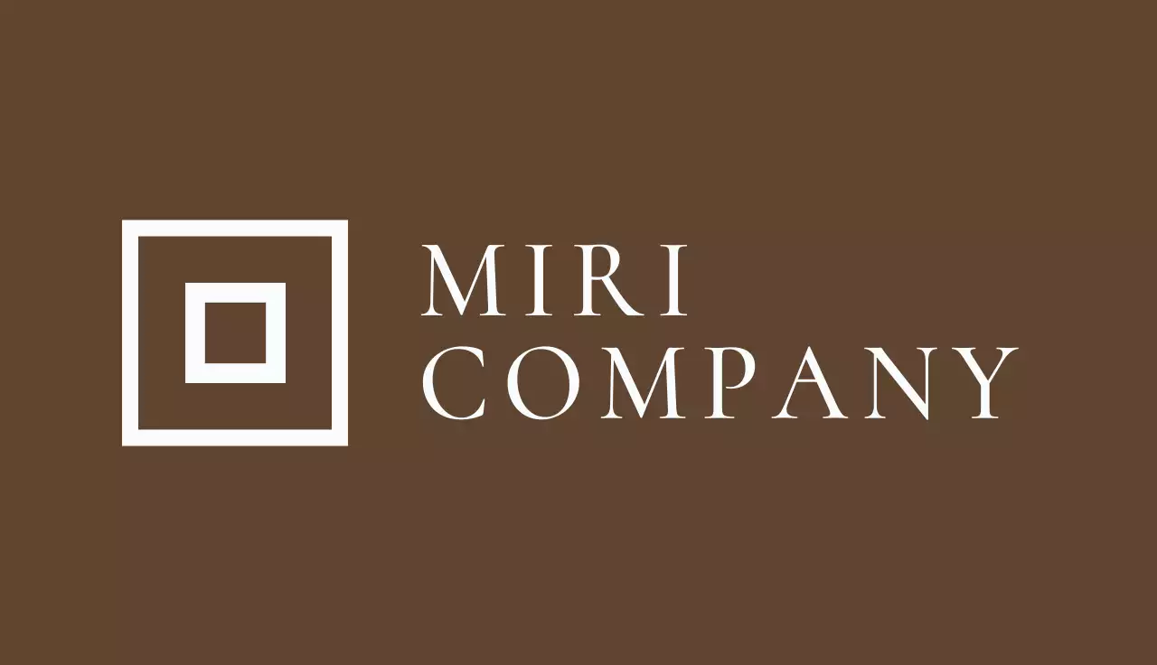 Brown Simple Business Card