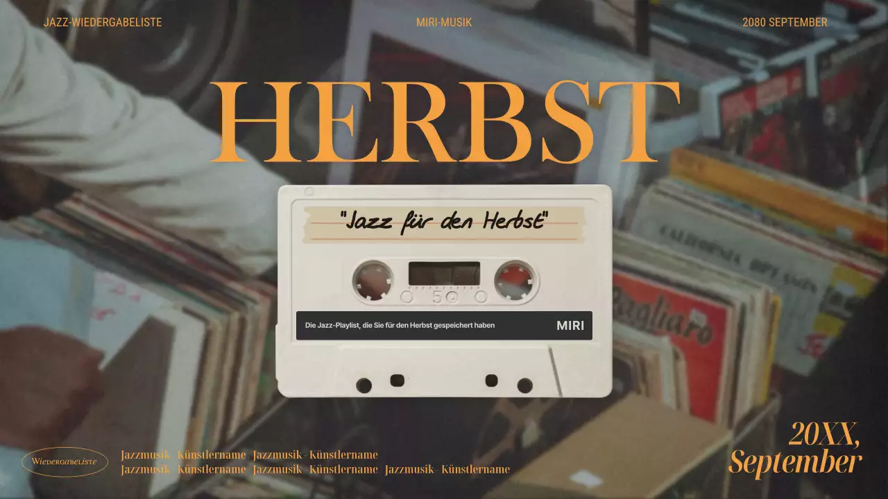 Förderung von Orange Vintage Music