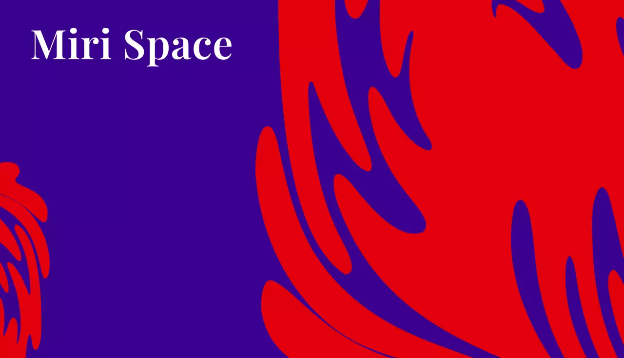 Red Modern Business Card