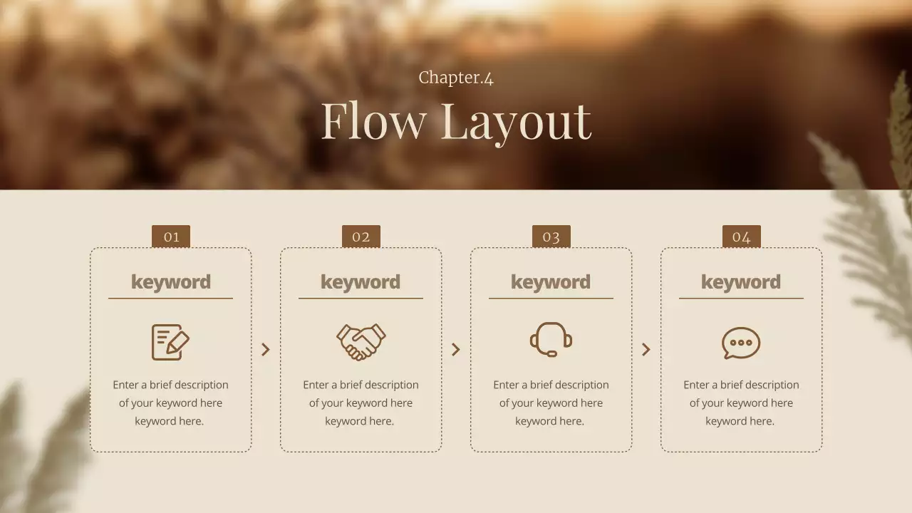 베이지색 소박한 마케팅 프로모션 프레젠테이션