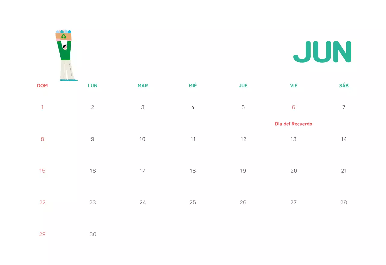 Una fundación social que celebra las fiestas con coloridas ilustraciones de personas y el planeta.