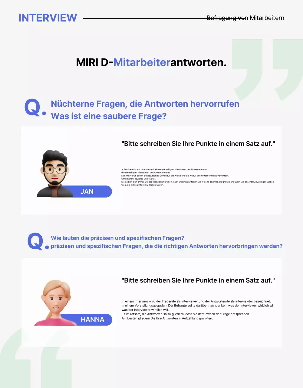 Ein sauberes blaues und gelbes Anschreiben zur Stellenausschreibung eines Unternehmens