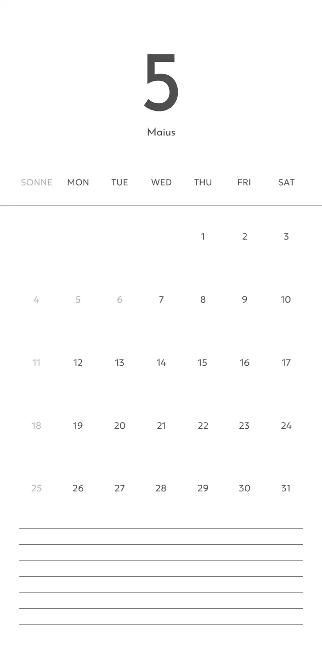 Ein Fotokalender mit klarem, urbanem Charakter