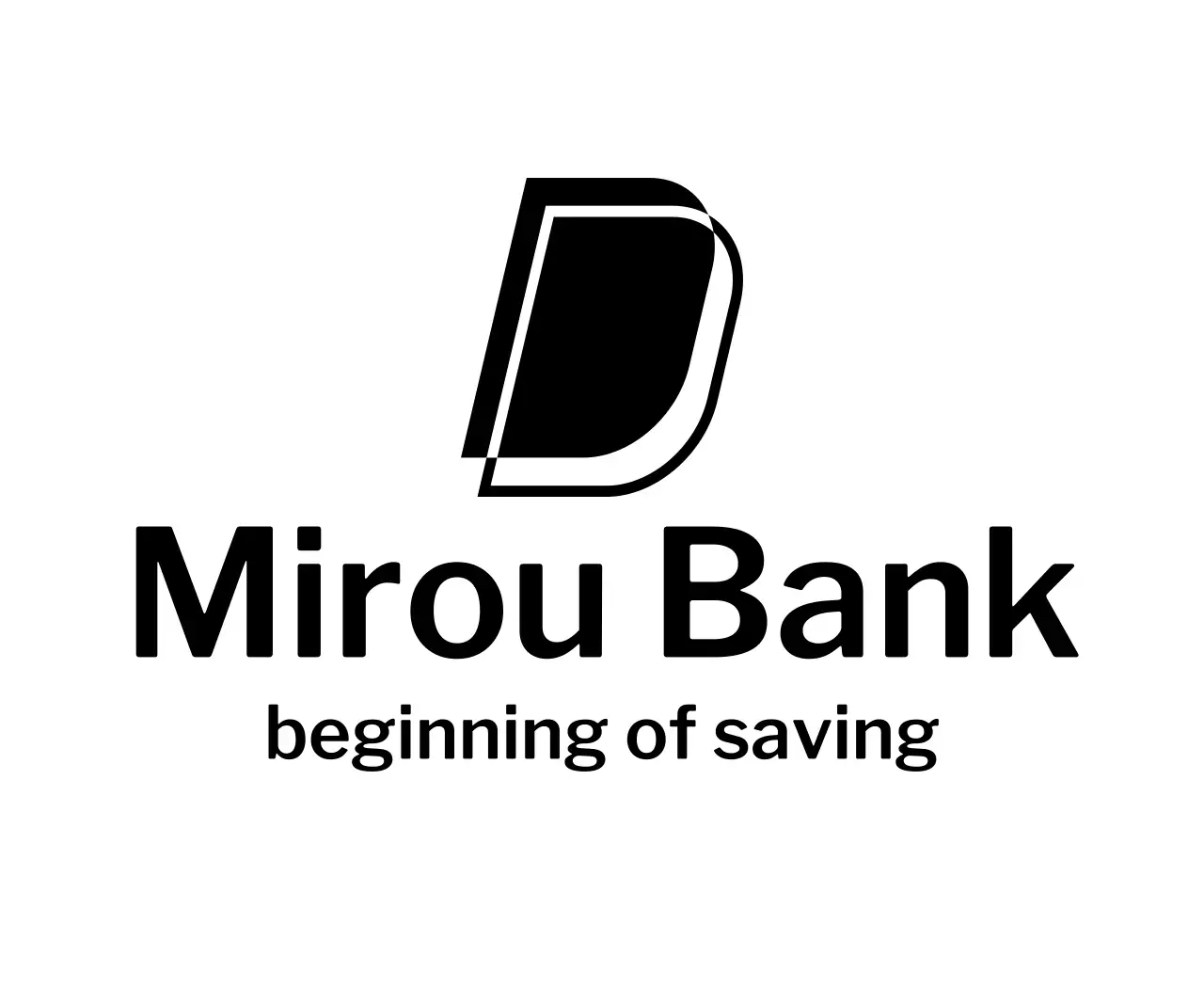 Minimalist bank promotional ads