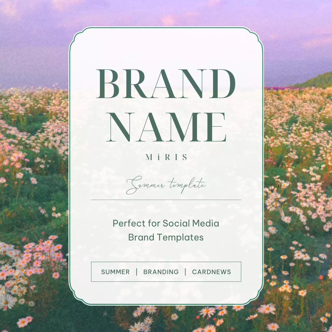 Green Elegant Branding Template Instagram Carousel
