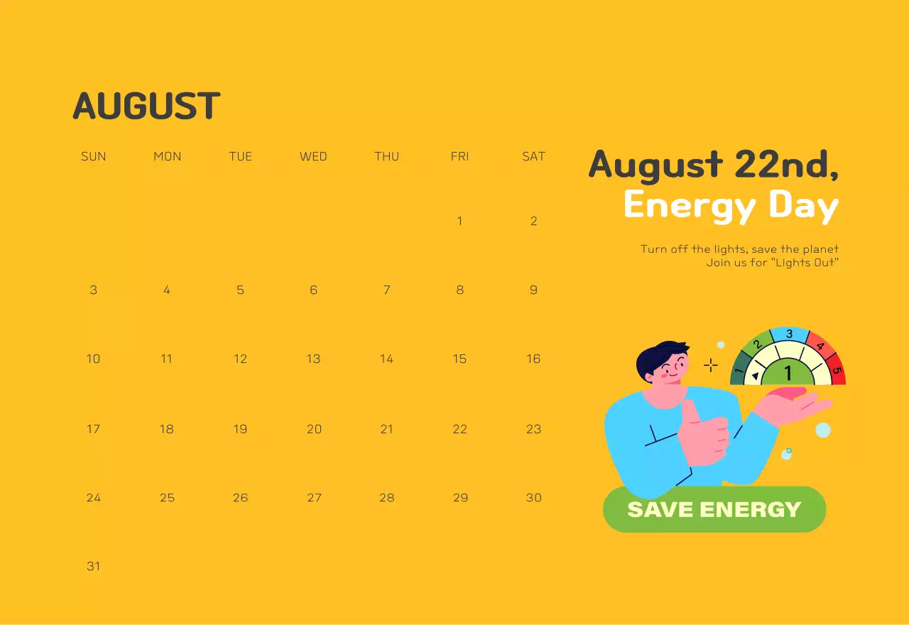 A colorful holiday celebration with illustrations of conservationists and the planet.