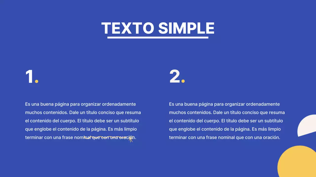 Guía de marcas de moda para pequeñas empresas en azul y amarillo