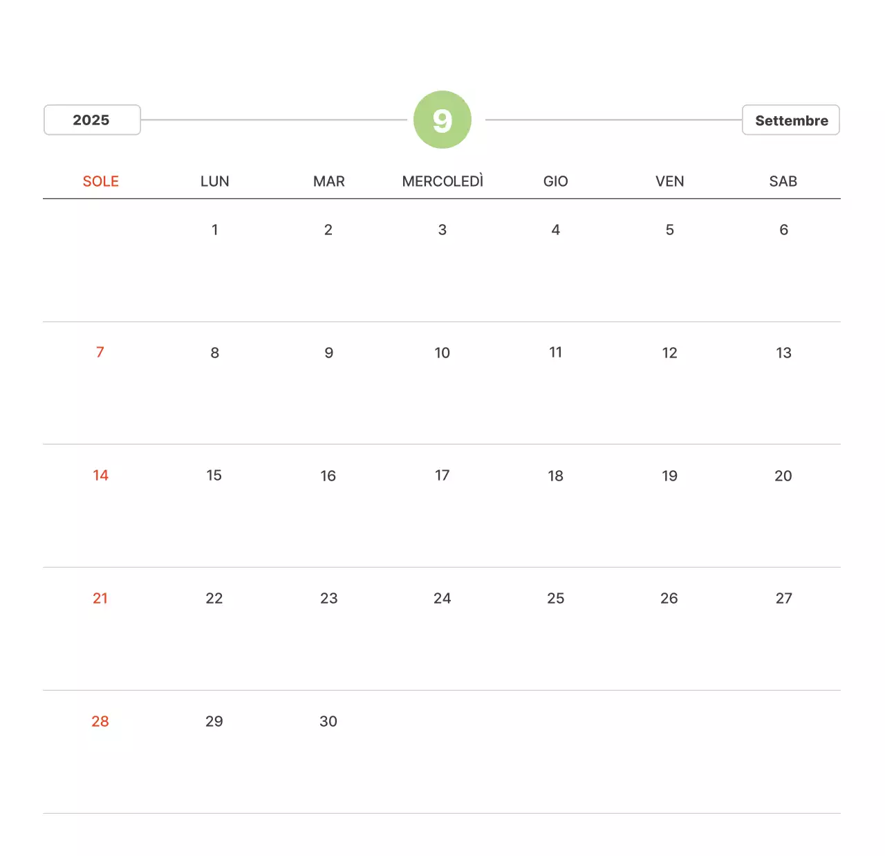 Calda fotografia di paesaggio con colori pastello