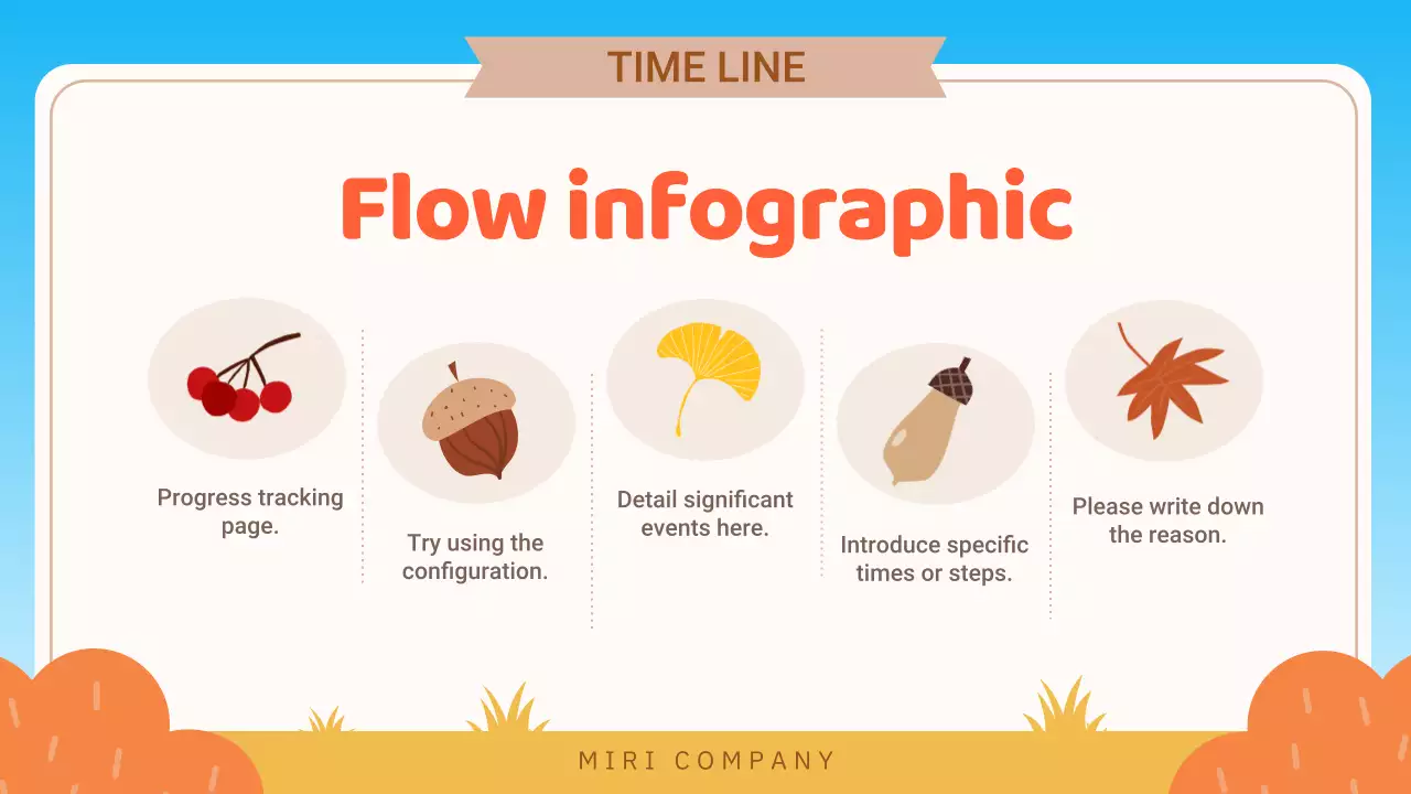 Orange Cute Fall Presentation