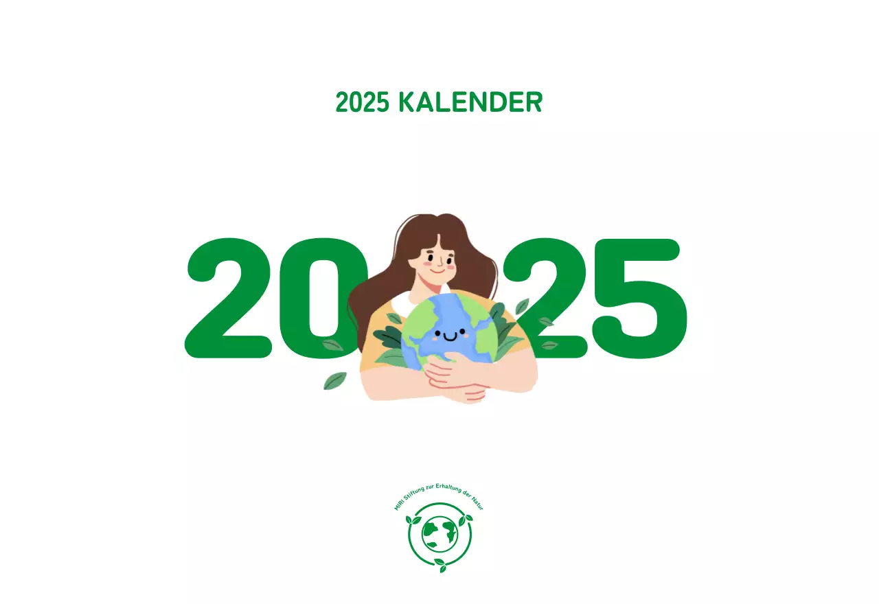 Eine soziale Stiftung, die die Weihnachtszeit mit farbenfrohen Illustrationen von Menschen und dem Planeten feiert.