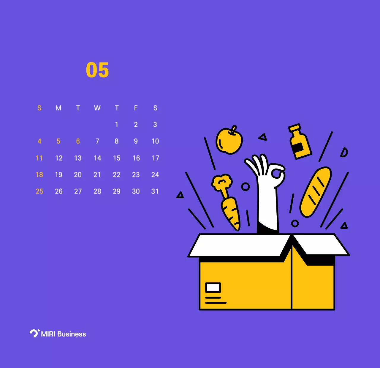 Minh họa đường nét rõ ràng trên nền màu tím