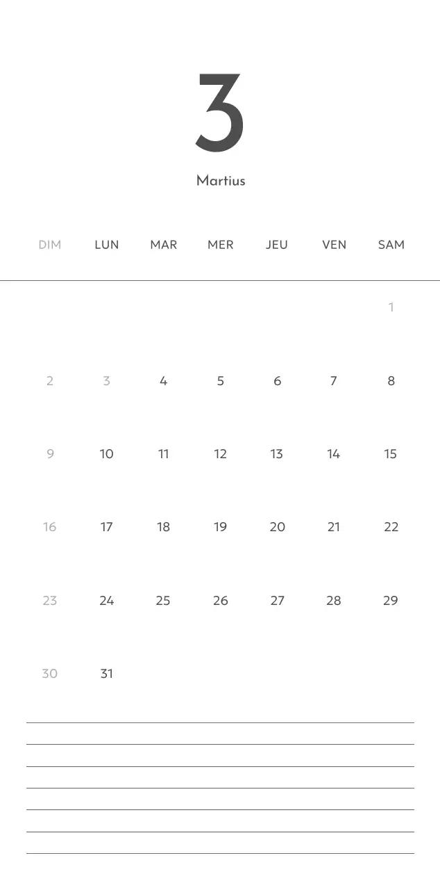 Un calendrier photo à l'allure urbaine et épurée