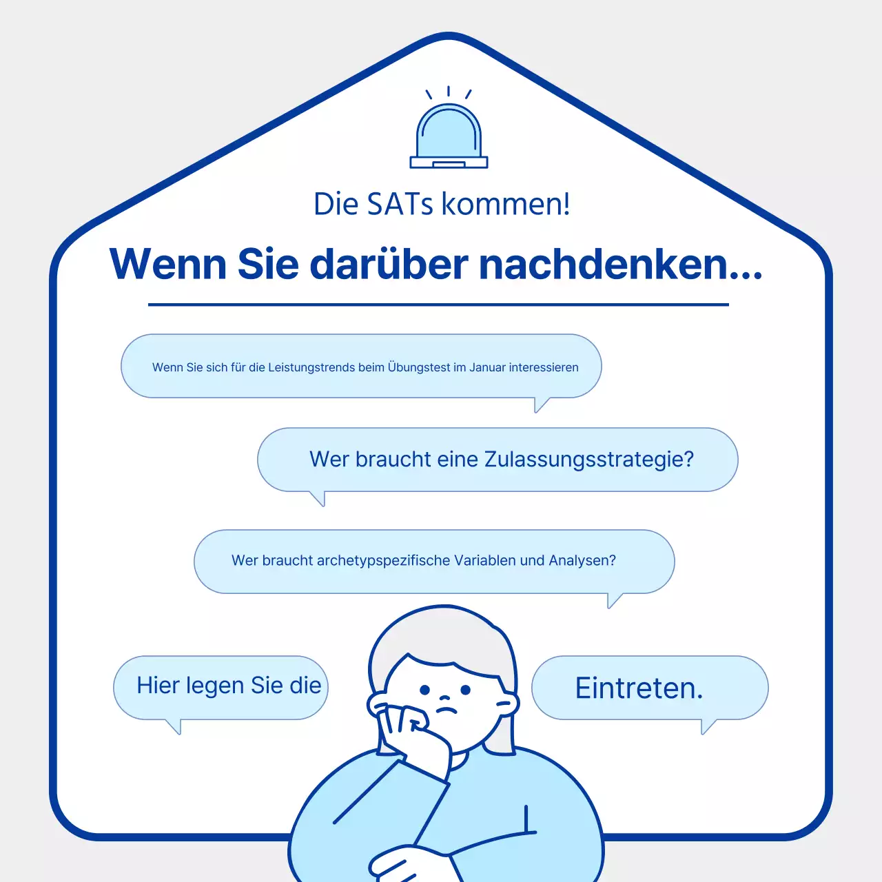 Promote Blue's Simple Admissions Strategy Briefing