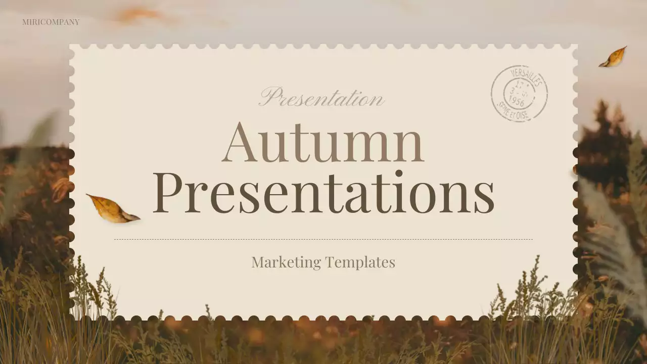 베이지색 소박한 마케팅 프로모션 프레젠테이션