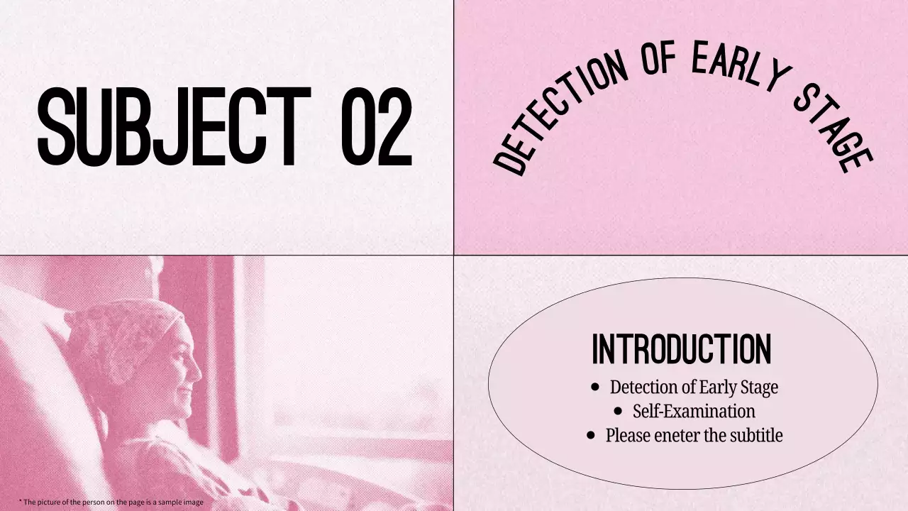 Pink Classic Breast Cancer Guide Presentation