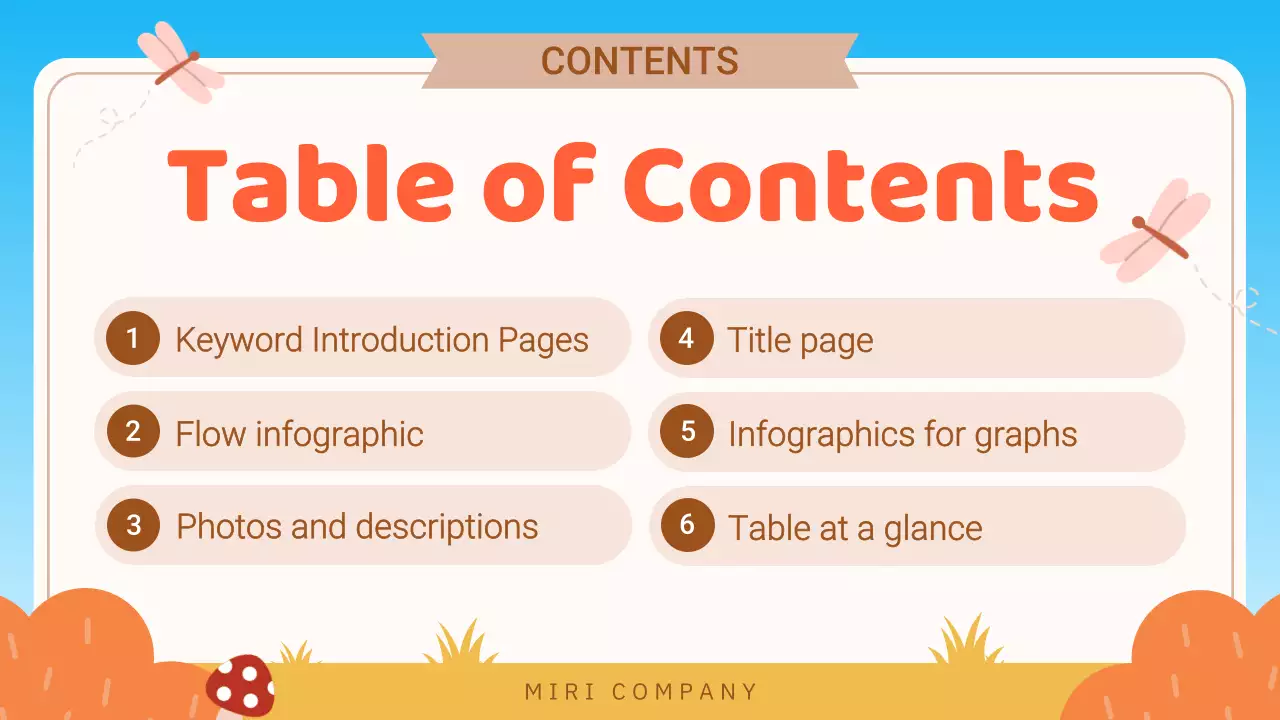 Orange Cute Fall Presentation