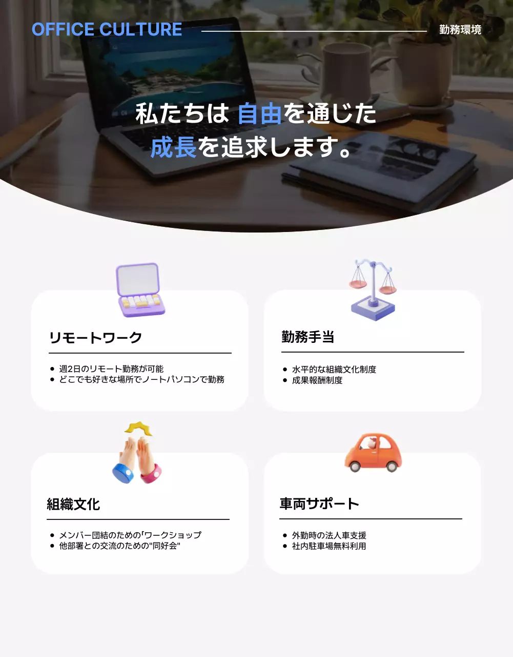 青 ポップ 採用 ポスター 詳細ページ