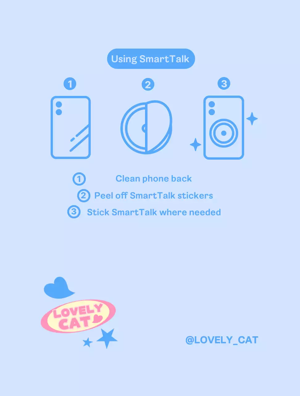 Wallpaper SmartTalk pastel yang kitsch