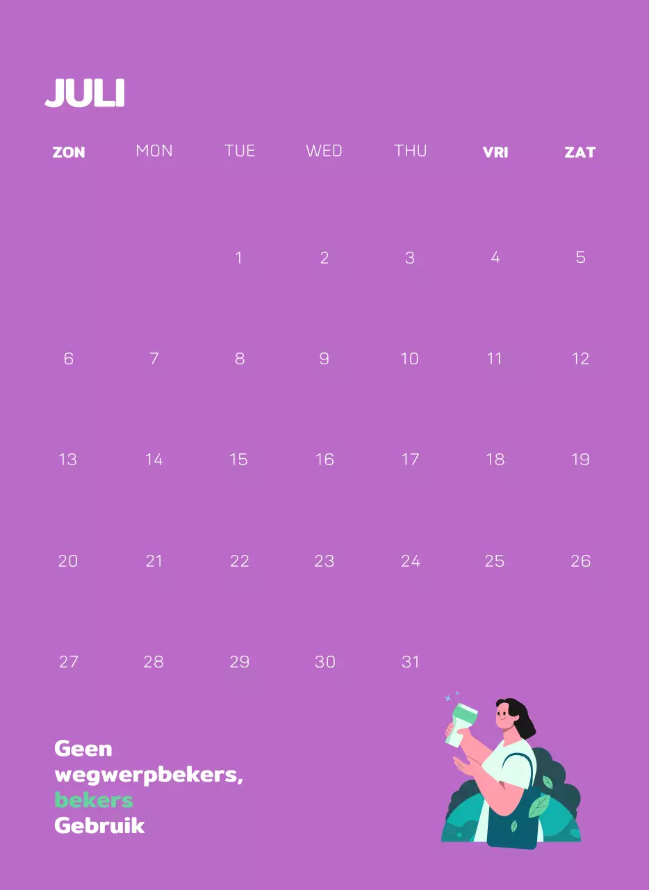 Een sociale stichting die de feestdagen viert met kleurrijke illustraties van mensen en de planeet.