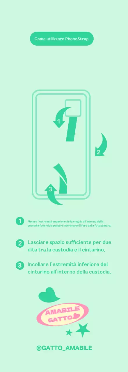 Carta da parati PhoneStrap pastello e kitsch