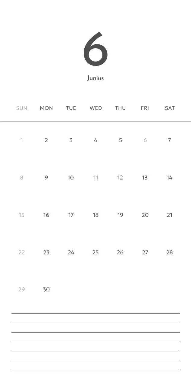 A photo calendar with a clean, urban look