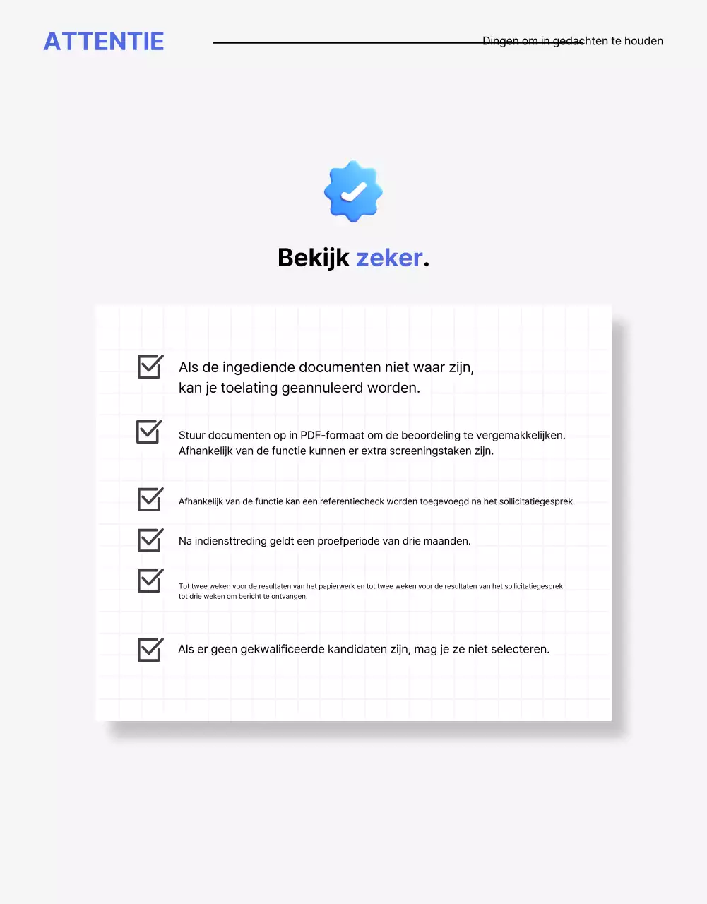 Een nette blauw met gele sollicitatiebrief voor een bedrijfsvacature