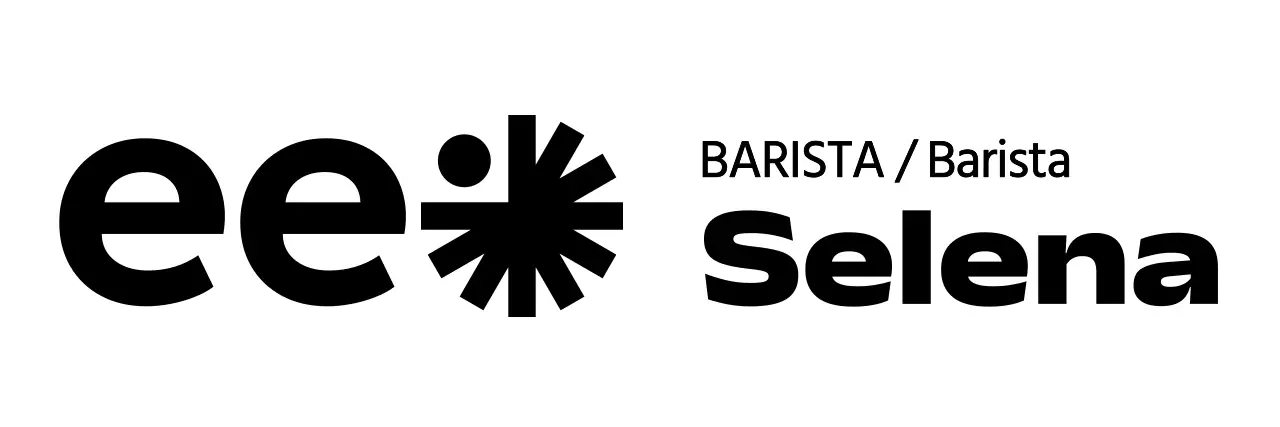 Trendige Namensschilder für Cafés