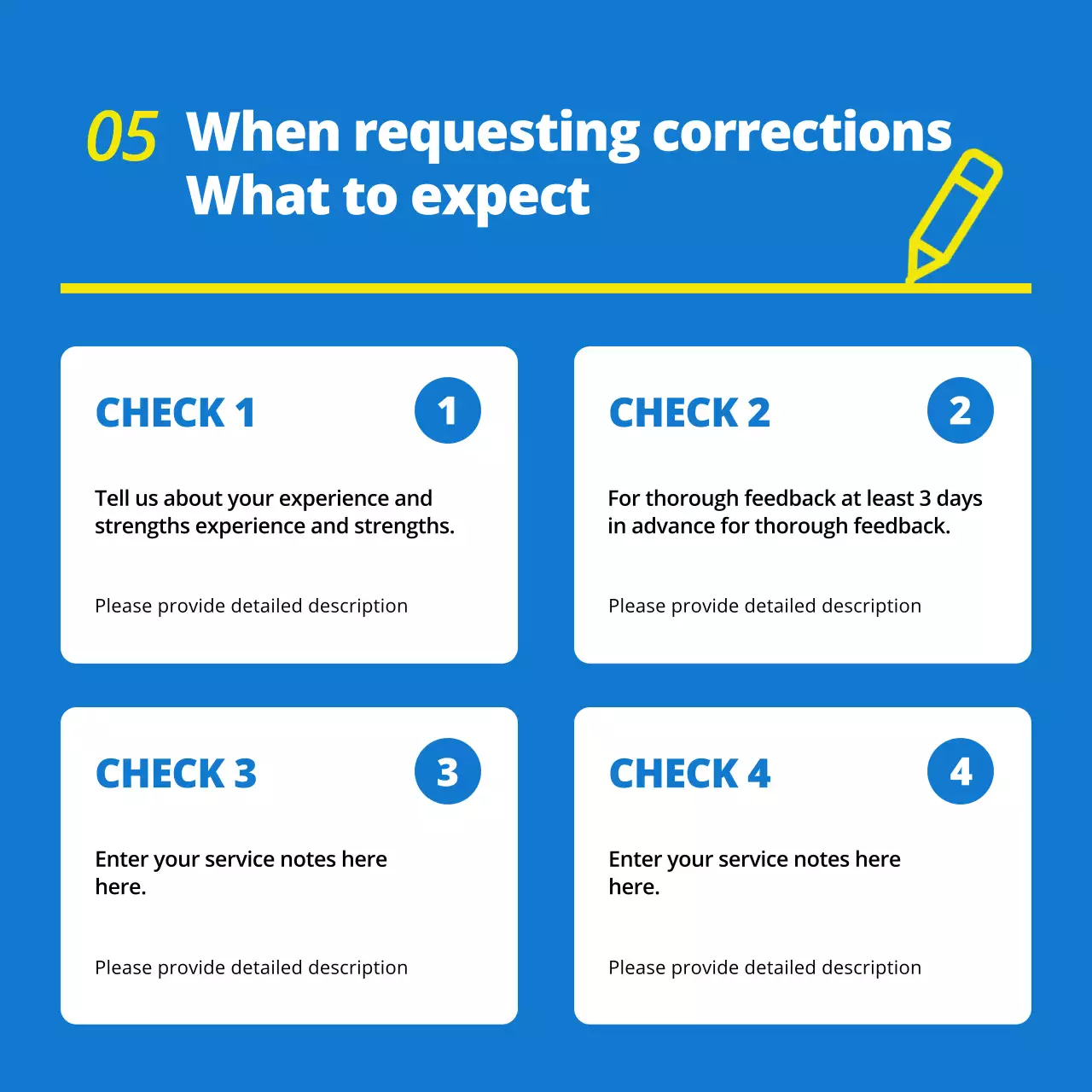 Carrossel de promoção de currículo moderno azul no Instagram