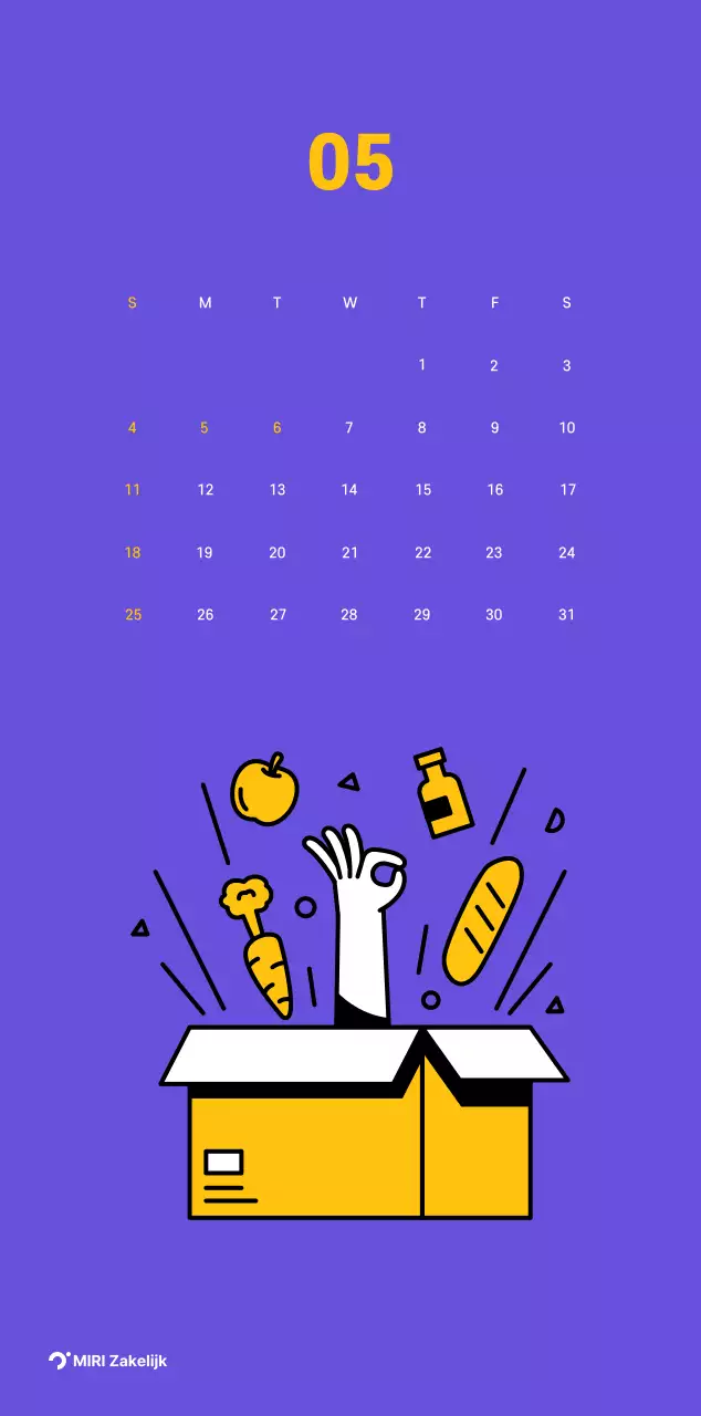 Zuivere lijnillustratie op paarse achtergrond