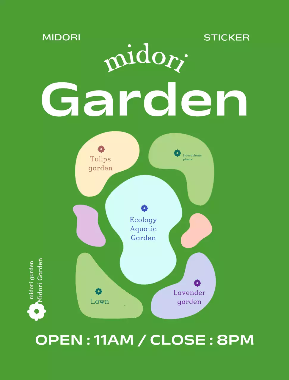 Latar belakang merchandise bolpoin dengan latar belakang kebun raya yang ramah lingkungan