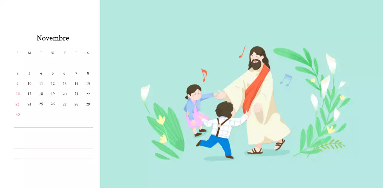 Des églises aux couleurs chaudes et des illustrations mignonnes