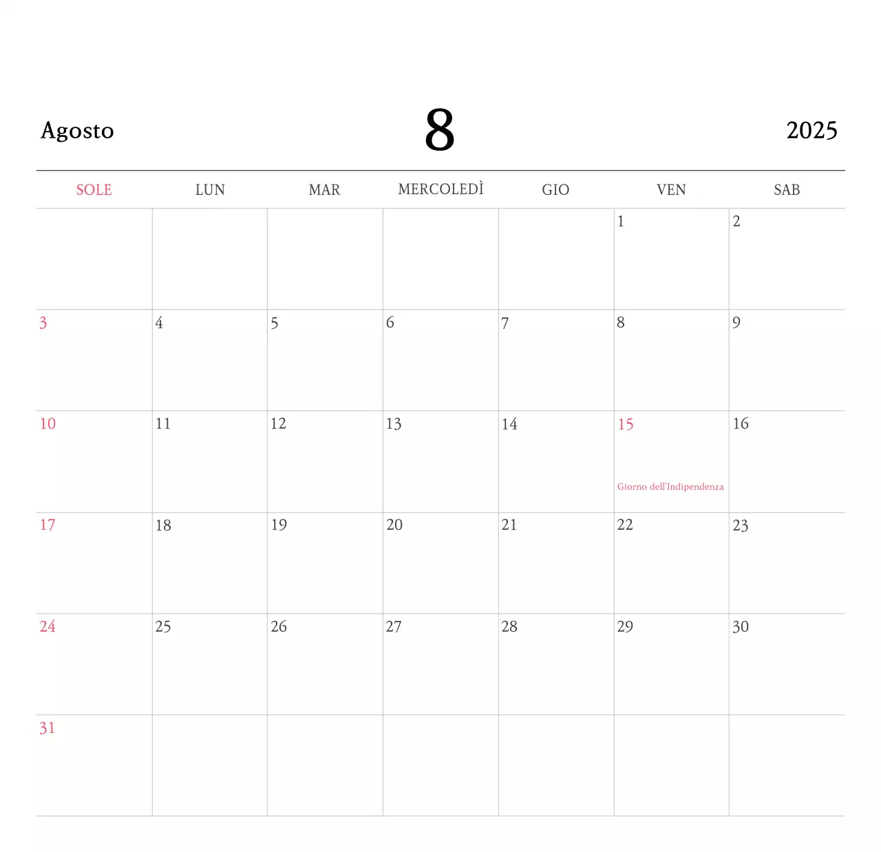 Colori caldiChiese con simpatiche illustrazioni