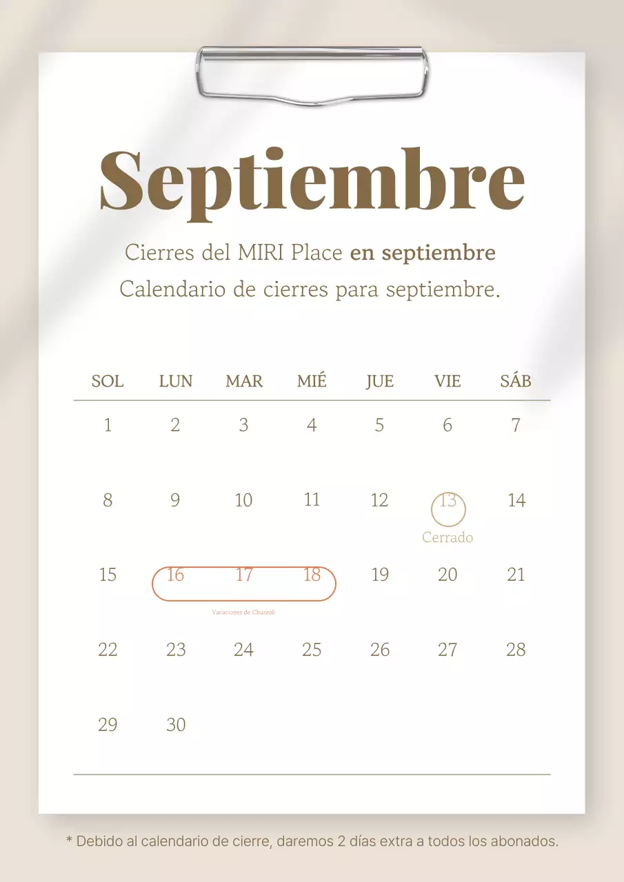 Guía de vacaciones Beige Simple