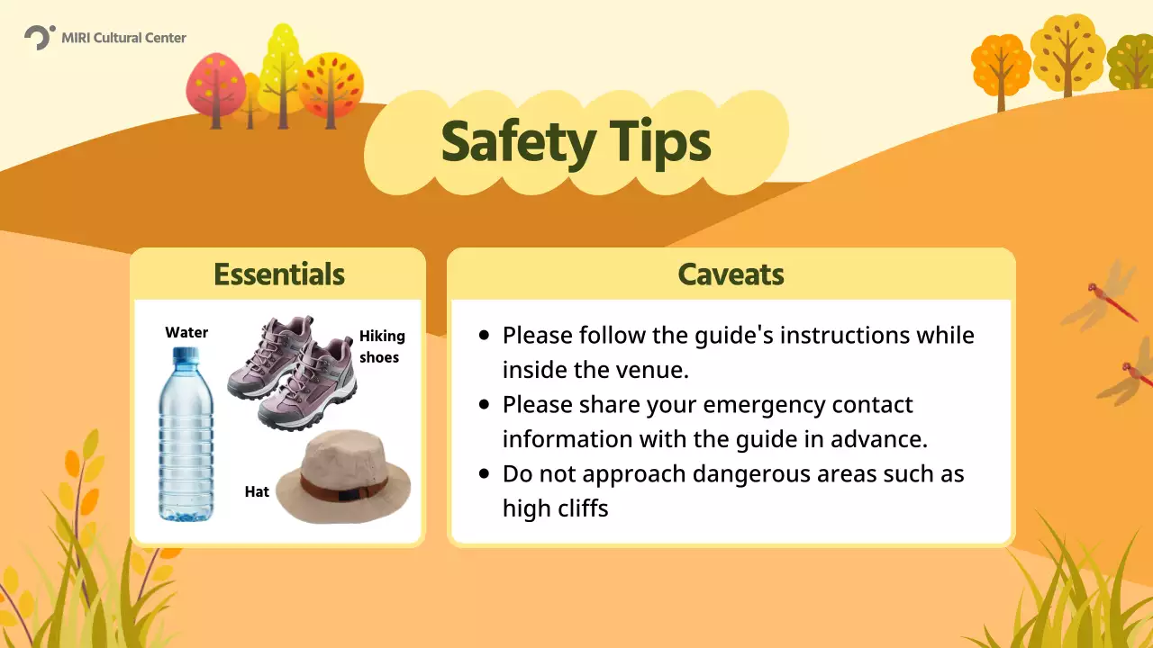 Presentasi Panduan Pendakian Orange Rustic