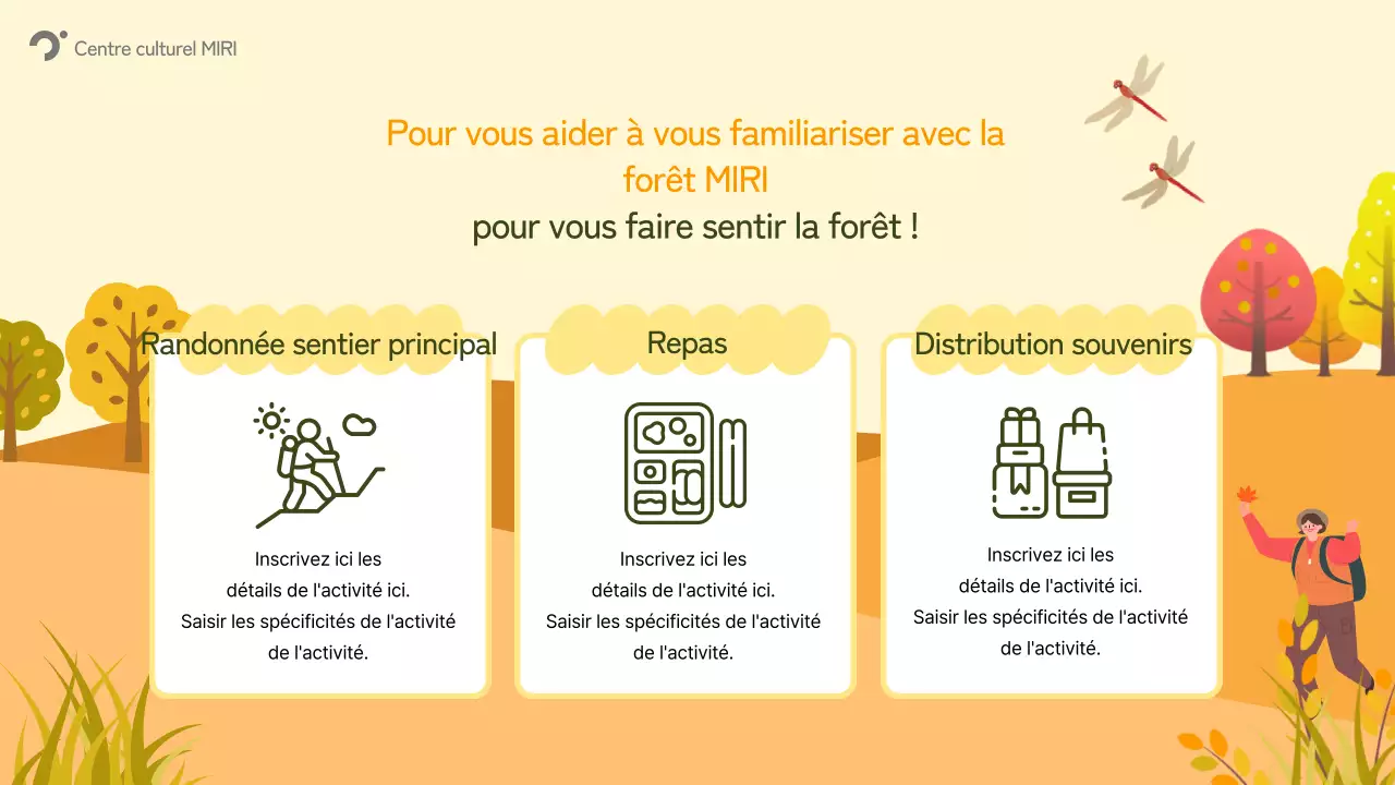 Guide des événements d'automne d'Orange Nature