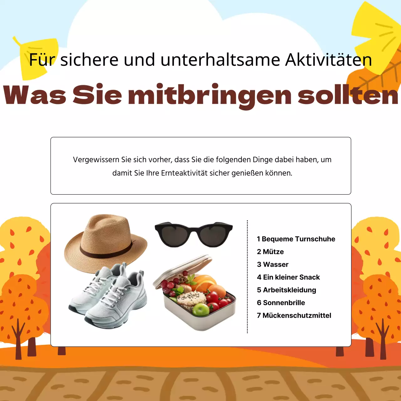Orange Herbst Erfahrung Roundup