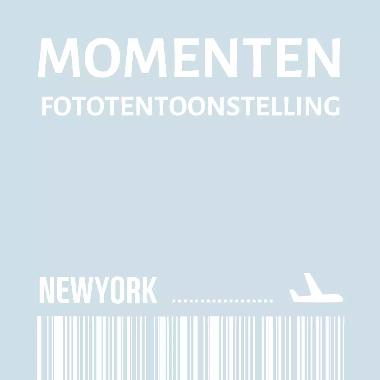 Eenvoudige verpakking in de vorm van een vliegtuigticket