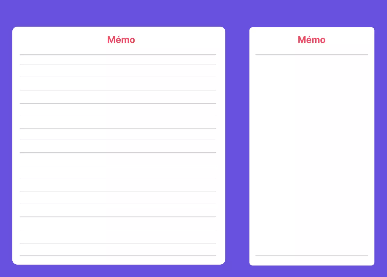 Illustration de lignes épurées sur fond violet