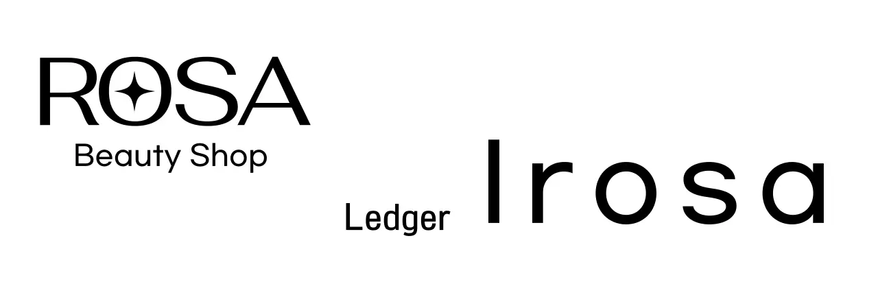 Makeup shop name badges with a classy vibe