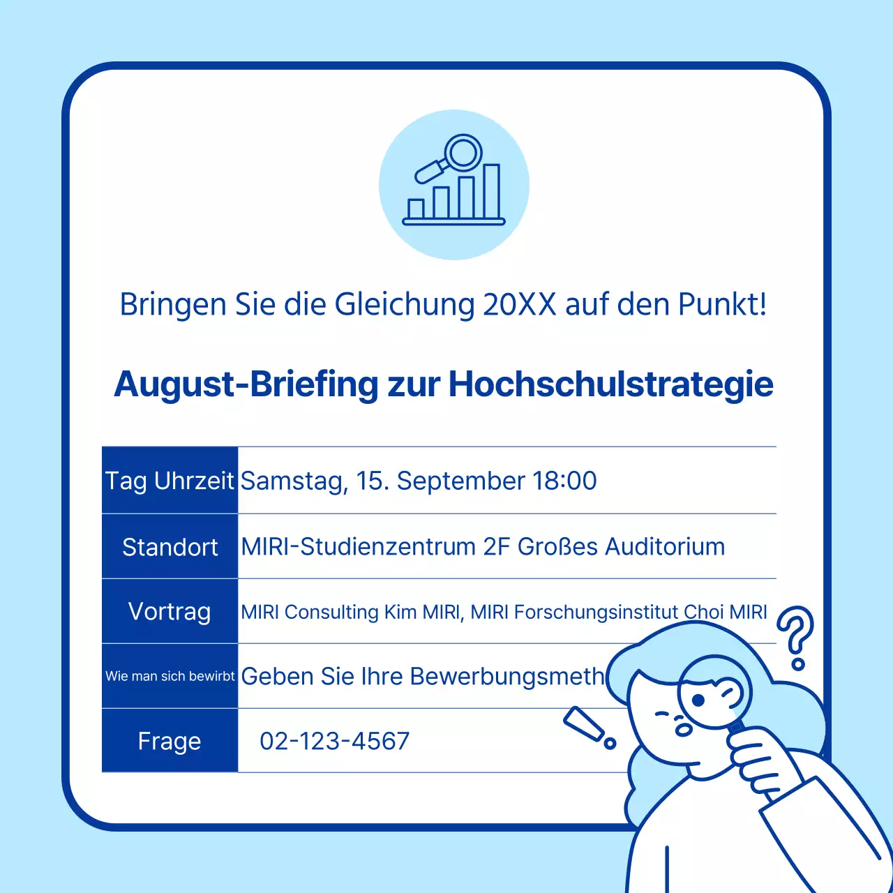 Promote Blue's Simple Admissions Strategy Briefing