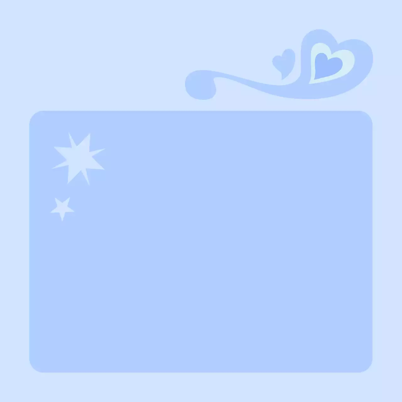 파스텔톤의 키치한 소품 배경지