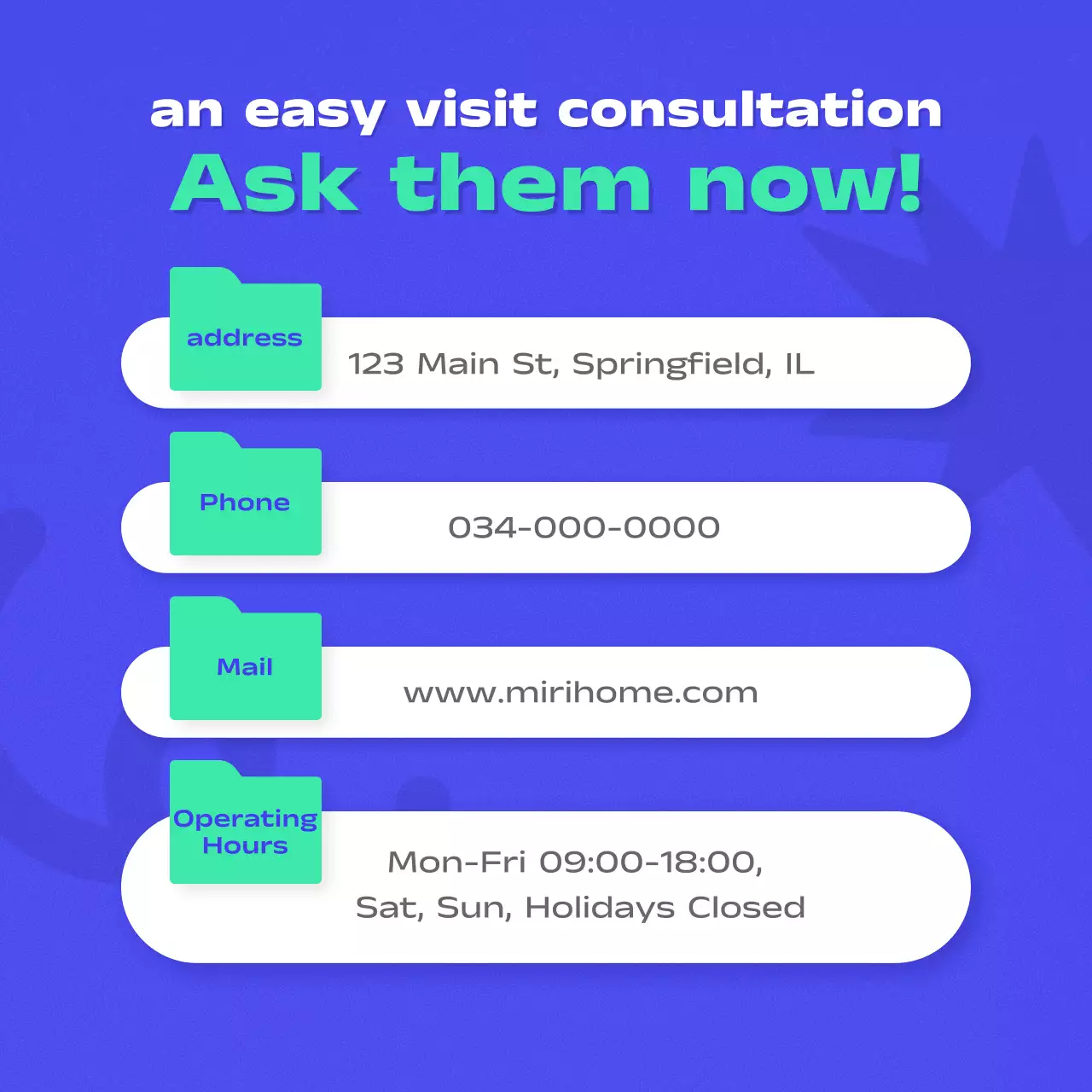 Blue Modern Sales Promotion Instagram Carousel