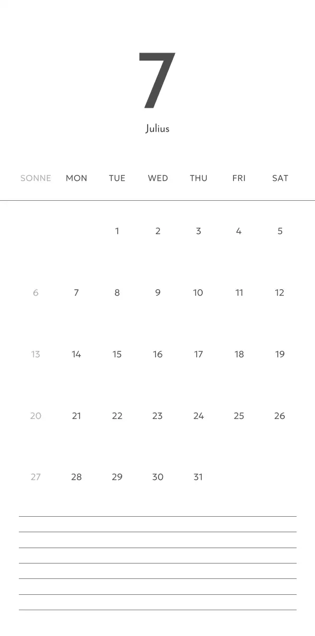 Ein Fotokalender mit klarem, urbanem Charakter