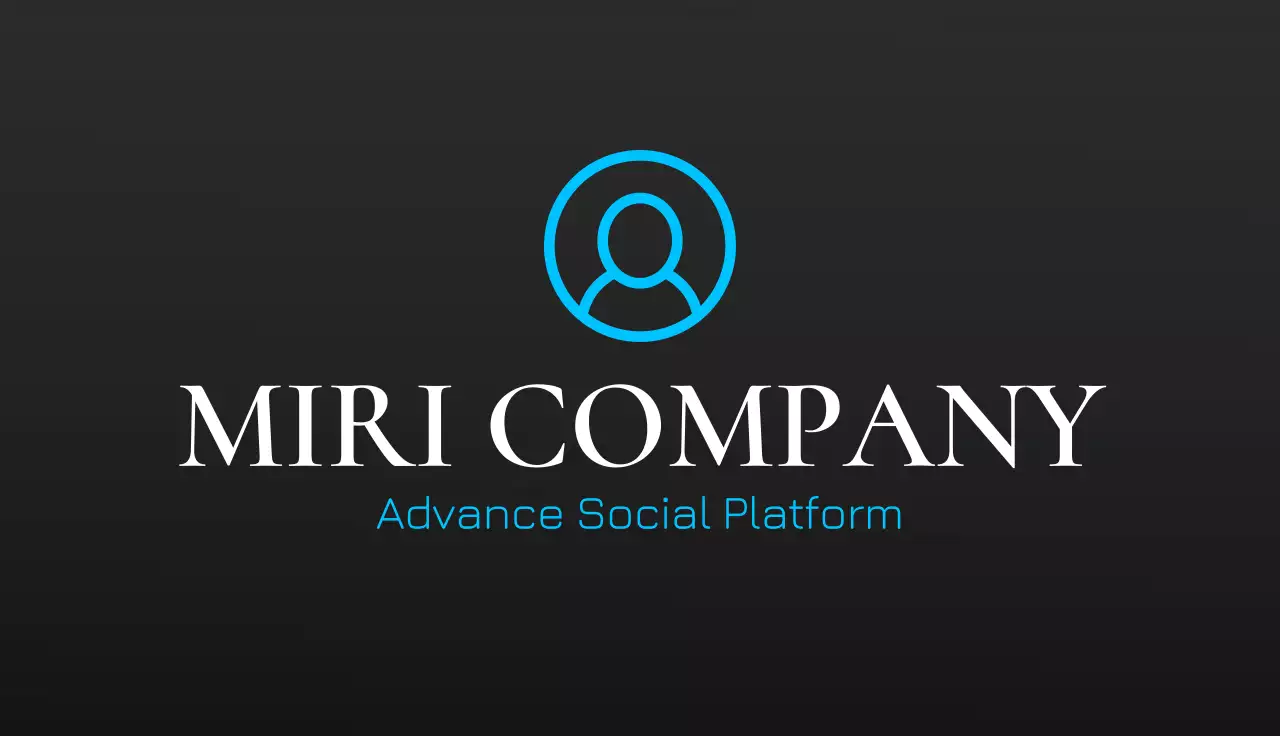 Black Modern Business Card