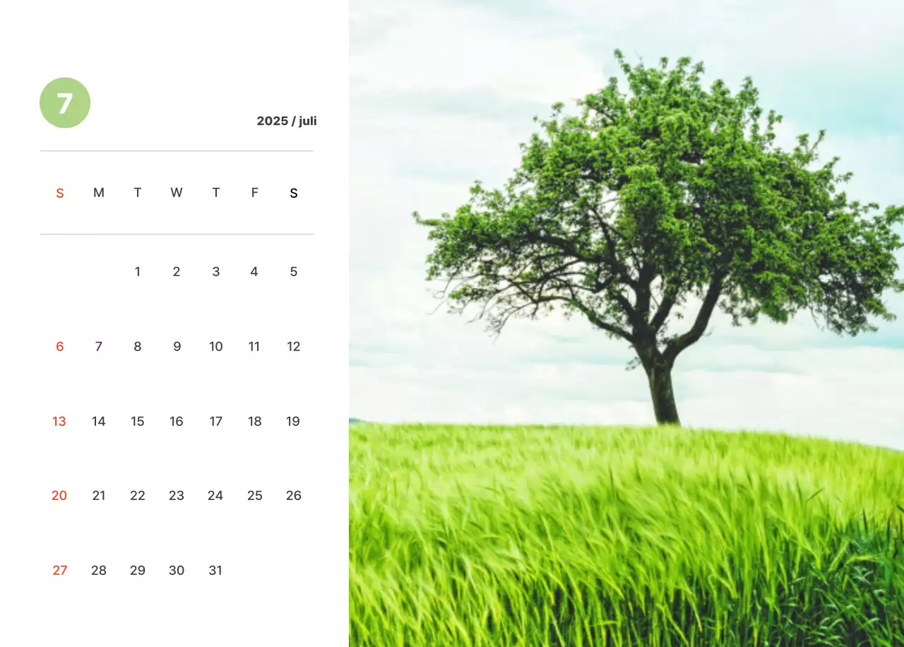 Warme landschapsfotografie in pastelkleuren