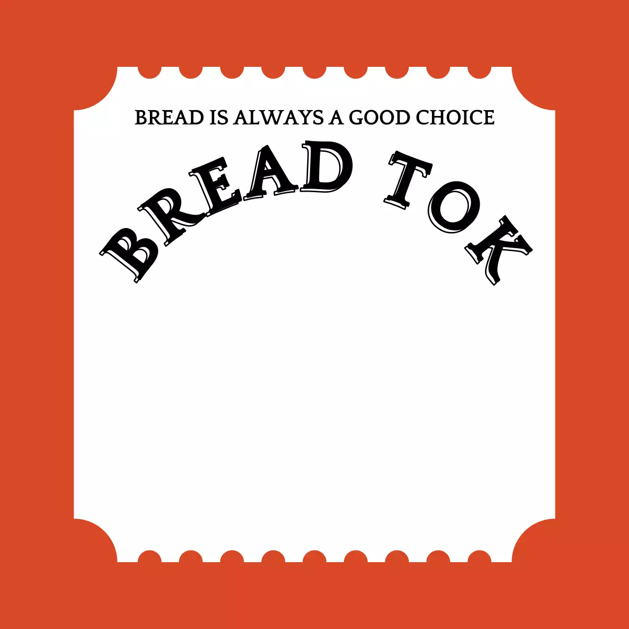 Merchandise berbentuk Tiket Toko Roti Merchandise SmartTalk