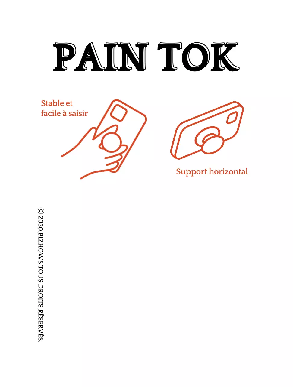 Boulangerie Marchandises en forme de ticket Marchandises SmartTalk